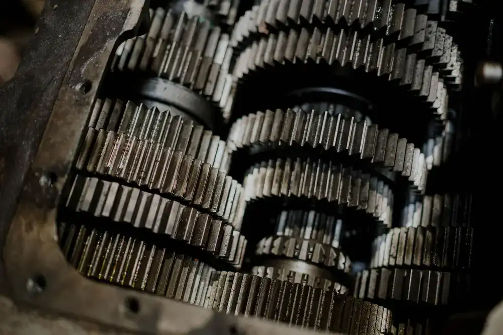 Gear reception desk in the repair workshop