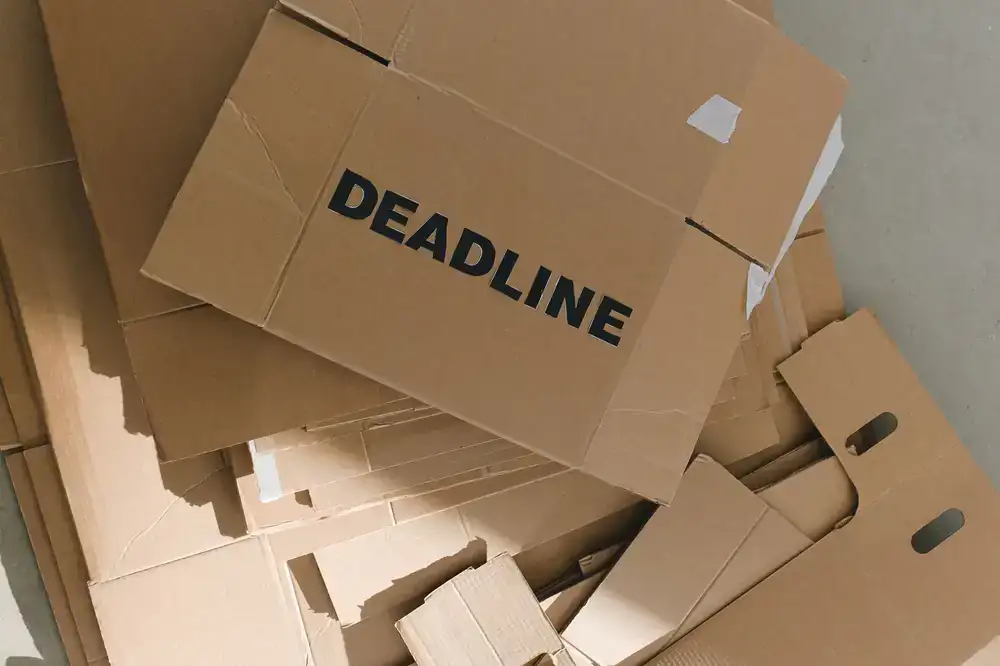 Stacks of secure shipping boxes ready for dispatch